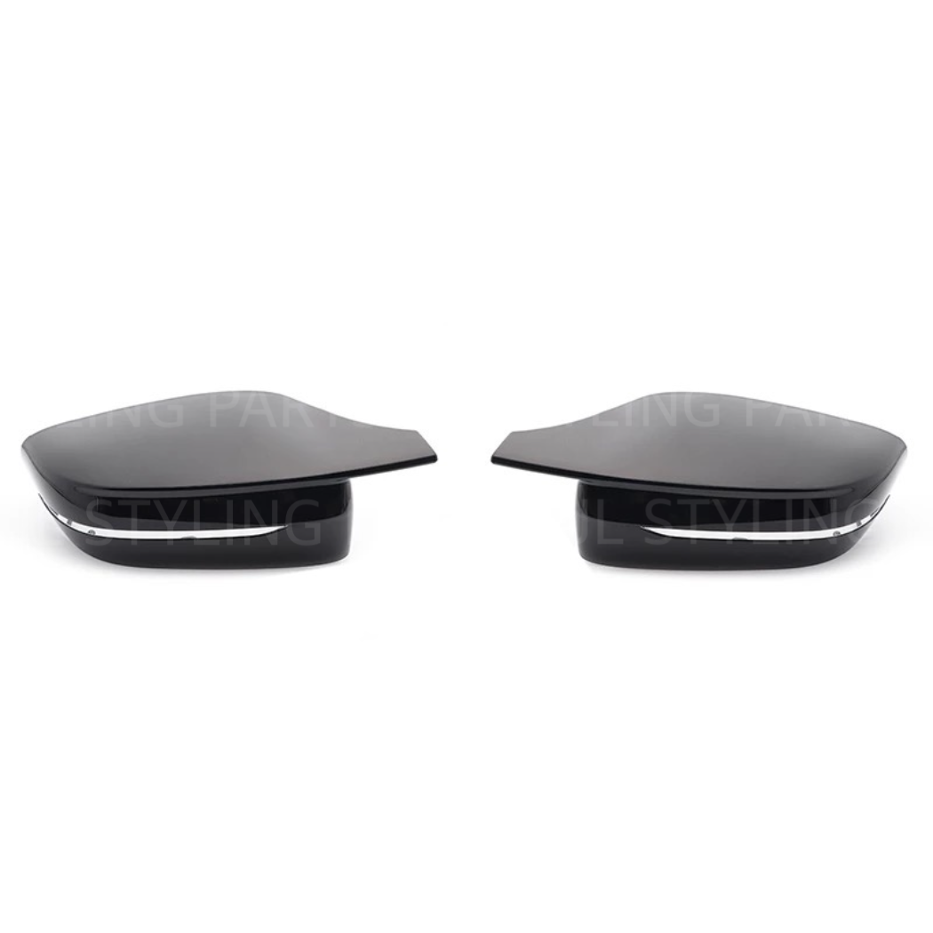 Gloss black aggressive style mirror caps FOR BMW 3 & 4 series G20 G21 G22 G23