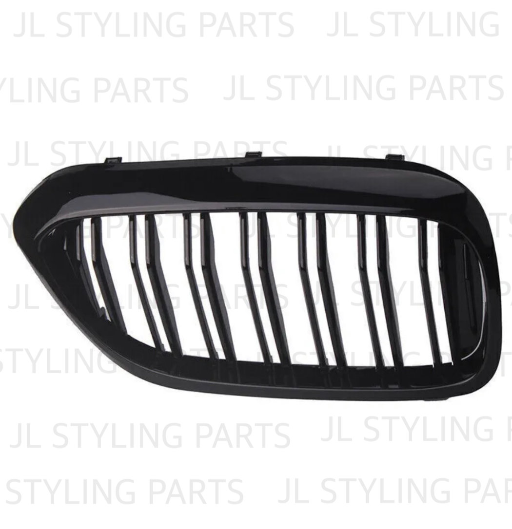 JL Gloss black double slat front grills FOR BMW 5 SERIES G30 G31 17-19