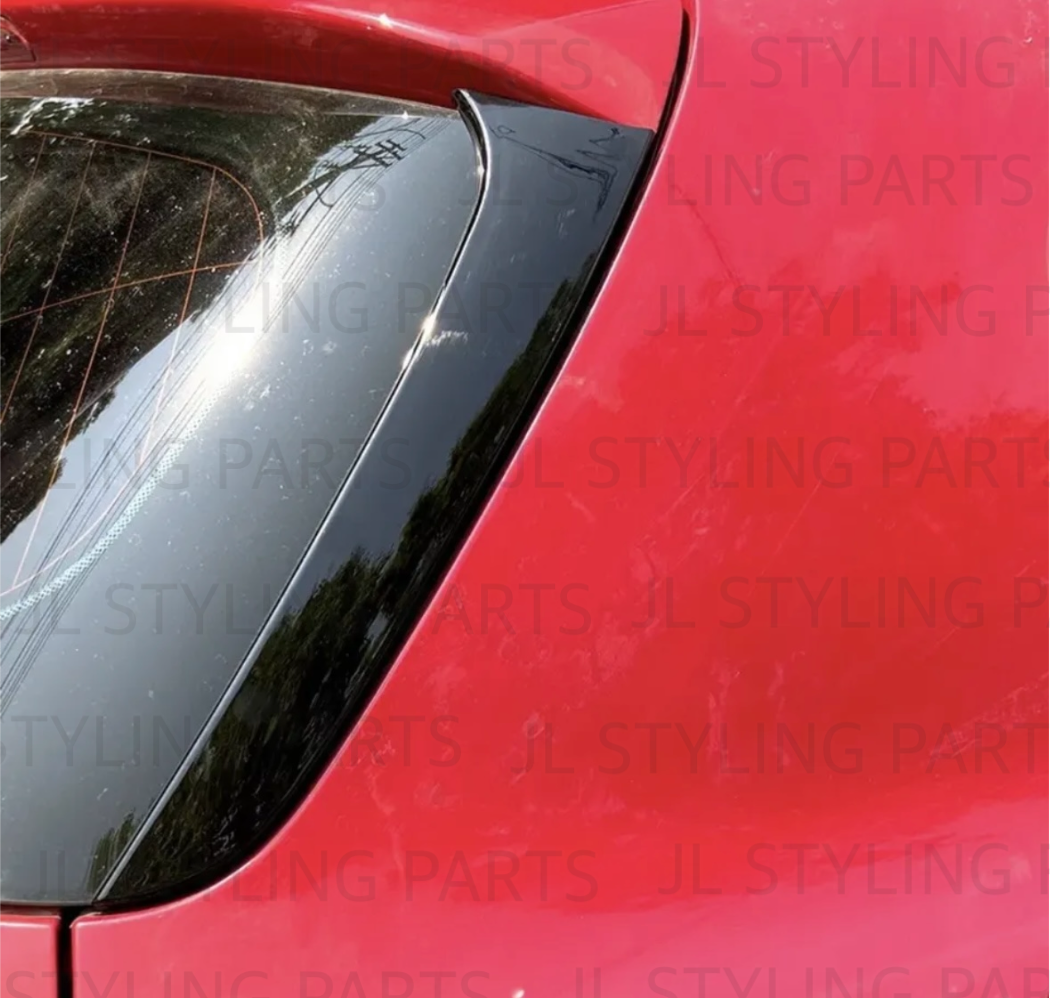 JL Rear window canard spoiler trims FOR BMW 1 series F20 F21