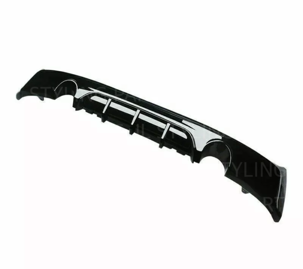 JL Gloss black aggressive rear diffuser FOR BMW 2 SERIES M235i M240i F22 F23