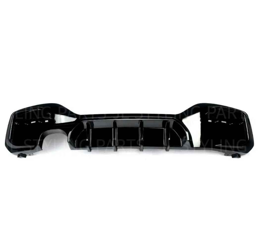 Gloss black rear diffuser FOR BMW 1 SERIES F20 F21 2015-2019