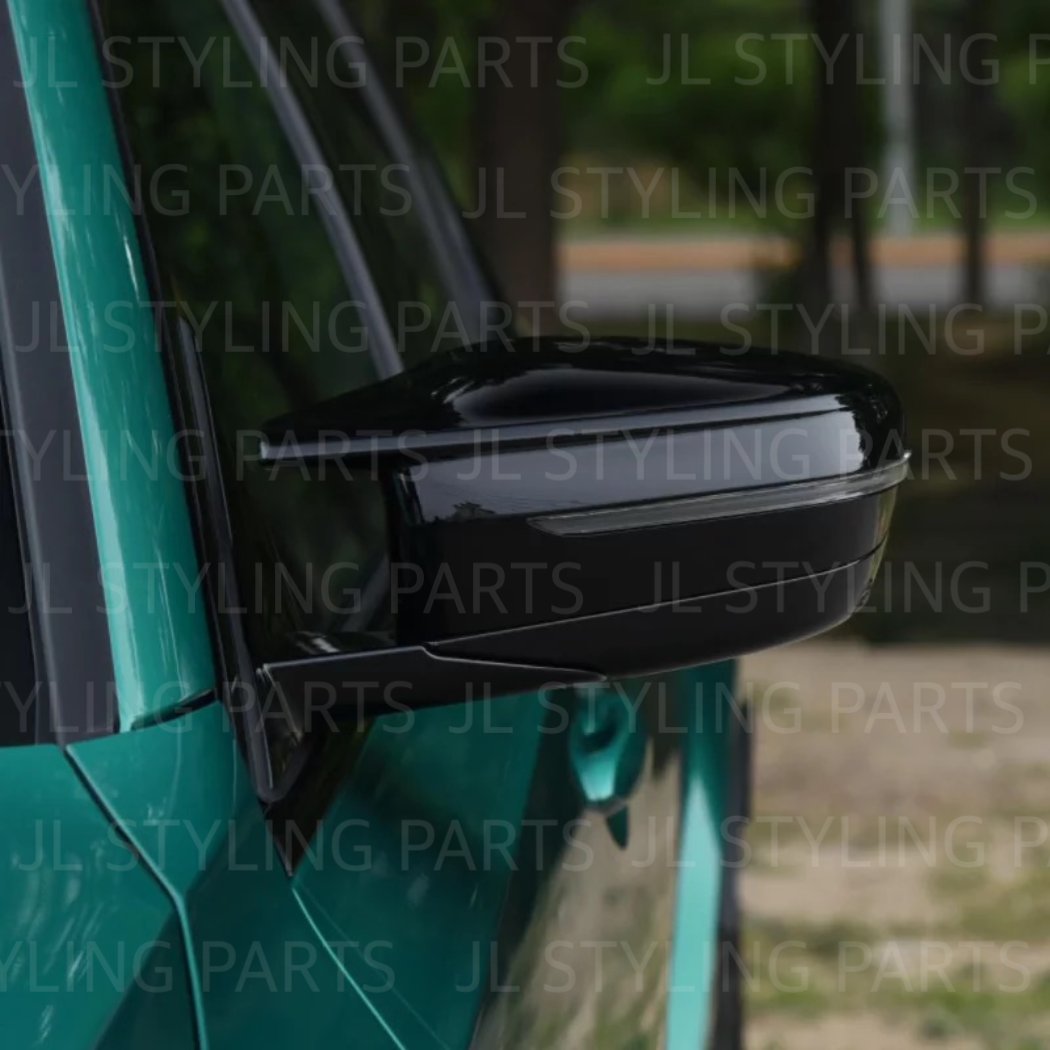 Gloss black aggressive style mirror caps FOR BMW 3 & 4 series G20 G21 G22 G23