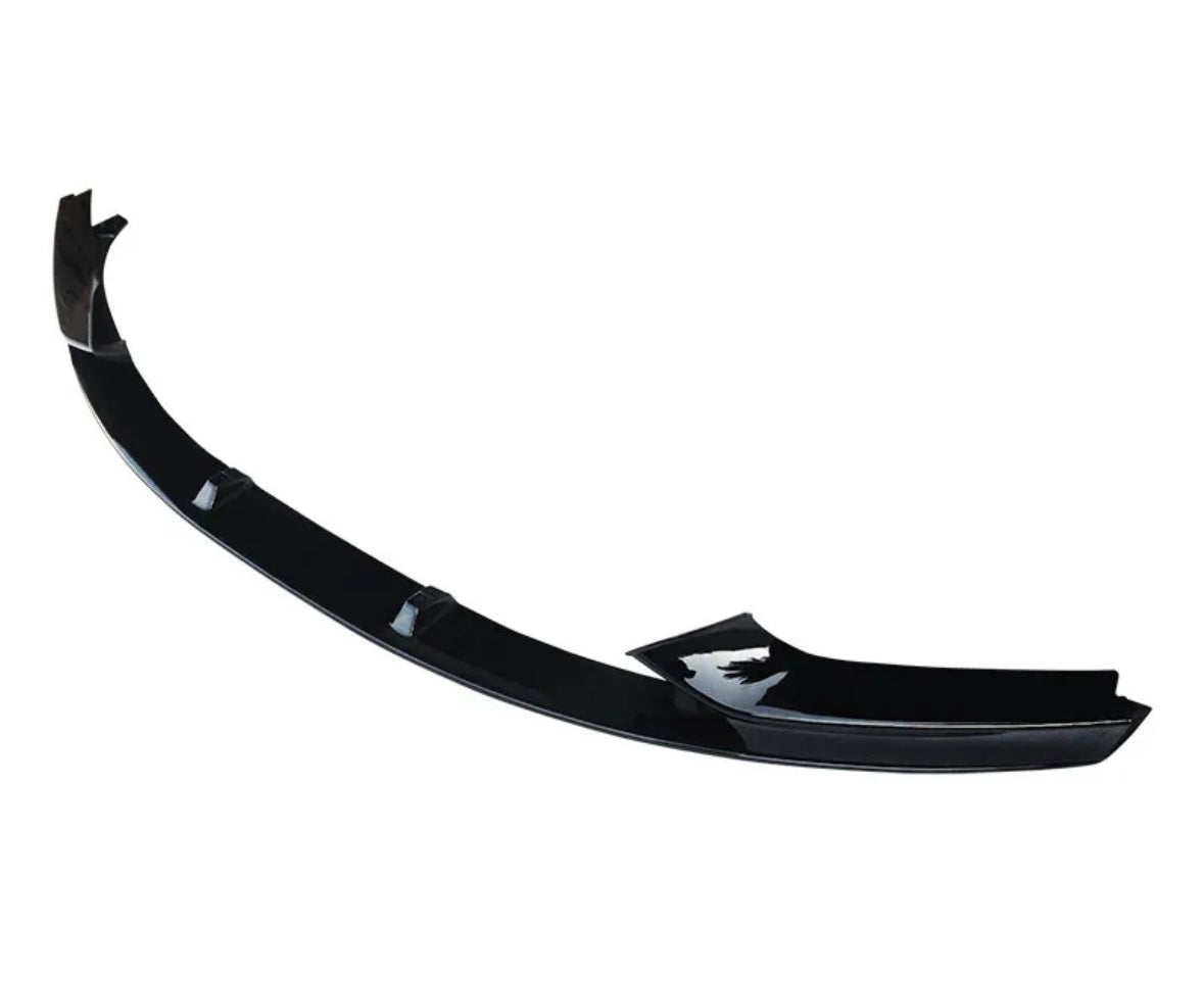 JL Gloss black aggressive front splitter FOR BMW 2 series F22 F23