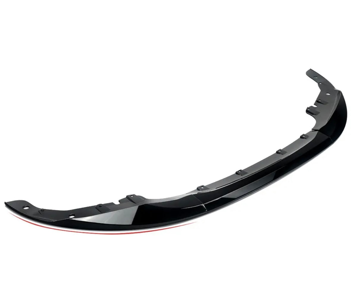 Gloss black front splitter FOR BMW 4 SERIES G22 G23 G26 2020-2023