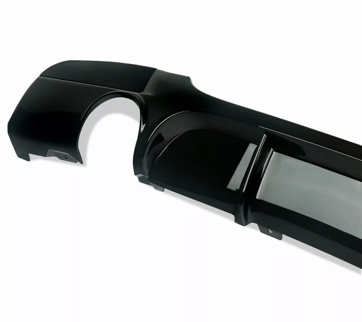Gloss black aggressive sport diffuser FOR BMW 3 series E90 E91 2006-2012