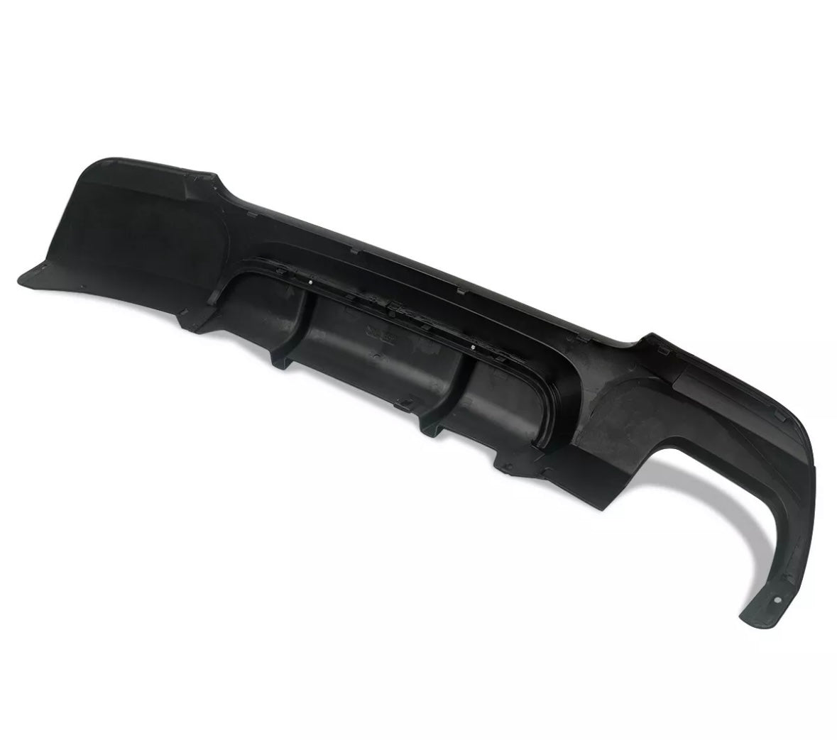 Gloss black aggressive sport rear diffuser FOR BMW 3 SERIES E92 E93 2006-2012