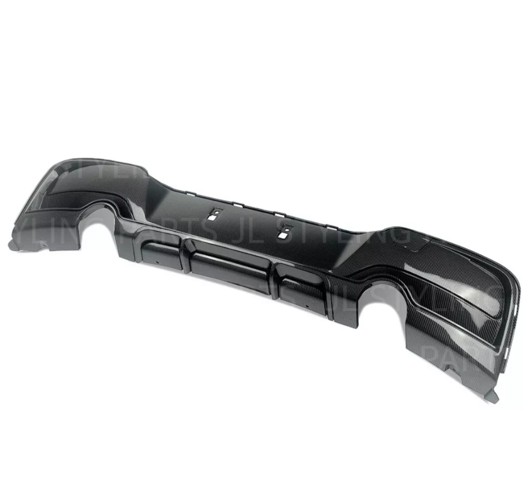 Gloss black aggressive rear diffuser FOR BMW M135i 1 series pre facelift pre lci