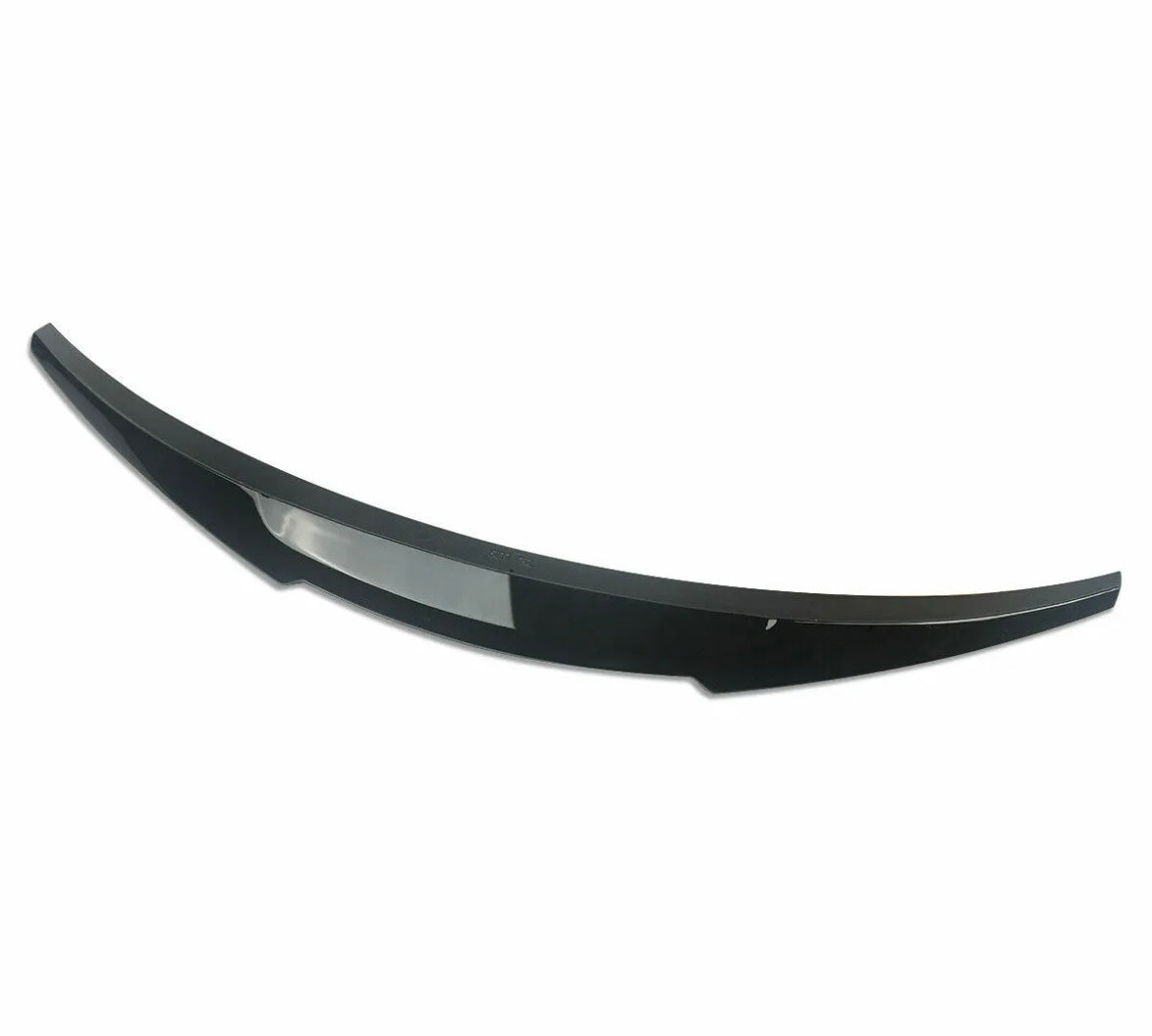 Gloss black M4 style spoiler lip for BMW F30 3 series 14-18