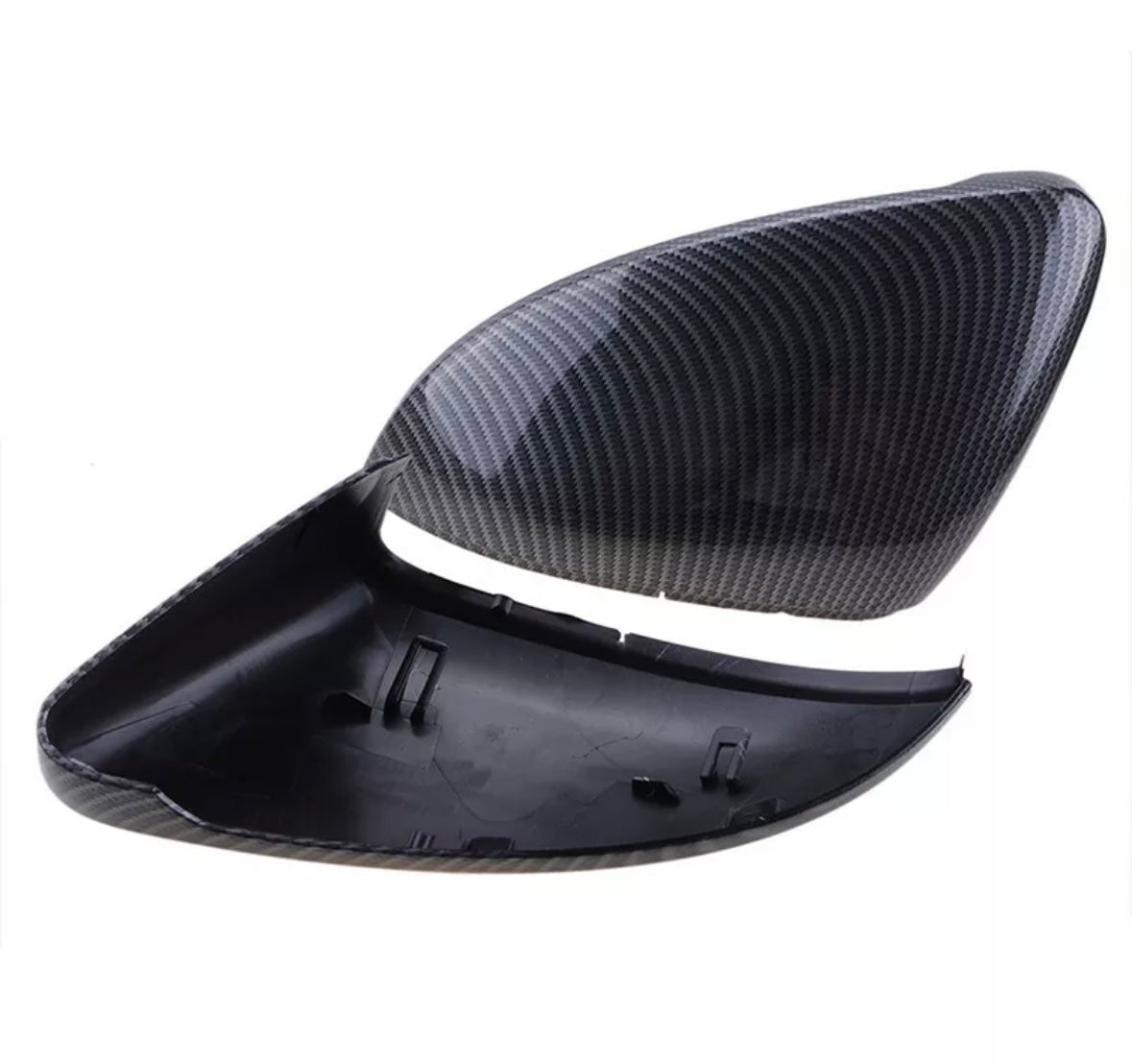 Carbon fibre effect mirror caps FOR VW GOLF MK7 MK7.5