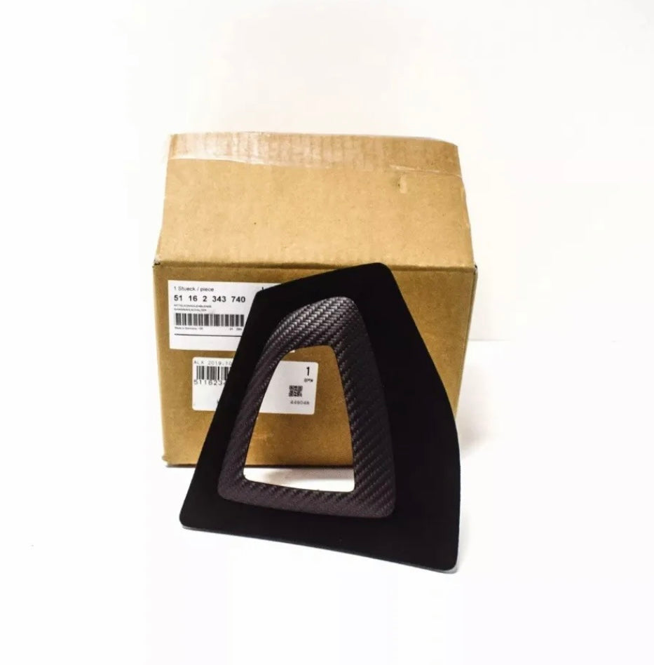 GENUINE BMW F series M Performance Carbon Fibre Gear Selector Trim Alcantara