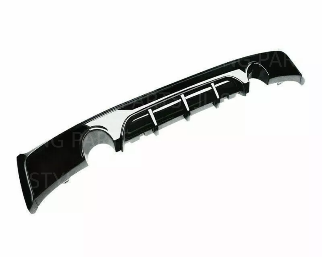 JL Gloss black aggressive rear diffuser FOR BMW 2 SERIES M235i M240i F22 F23