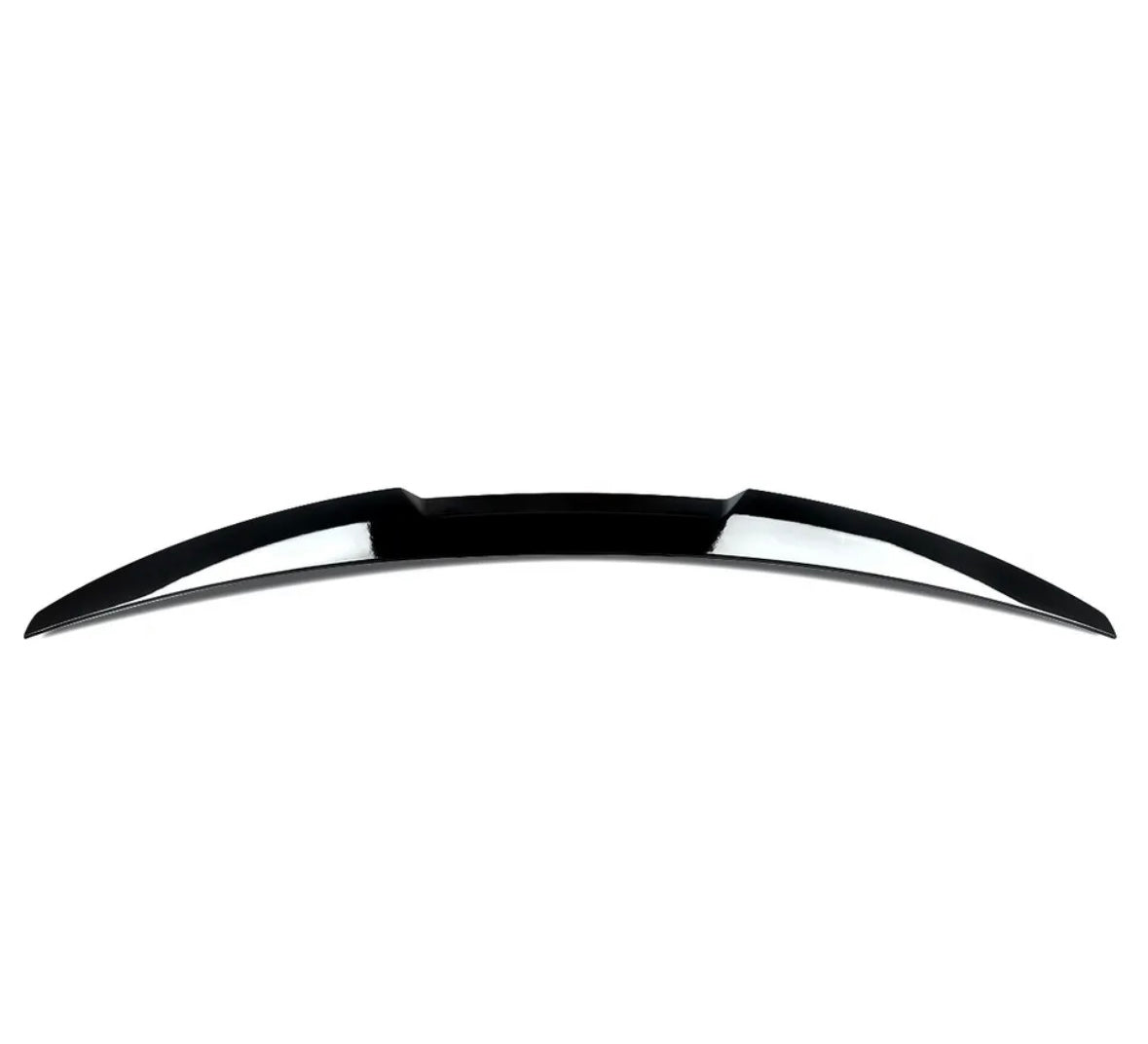 Gloss black aggressive style lip spoiler FOR BMW 4 SERIES G22 G23 2020-2023
