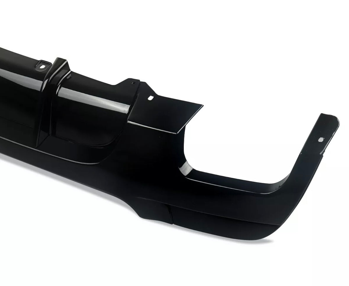 Gloss black aggressive sport rear diffuser FOR BMW 3 SERIES E92 E93 2006-2012