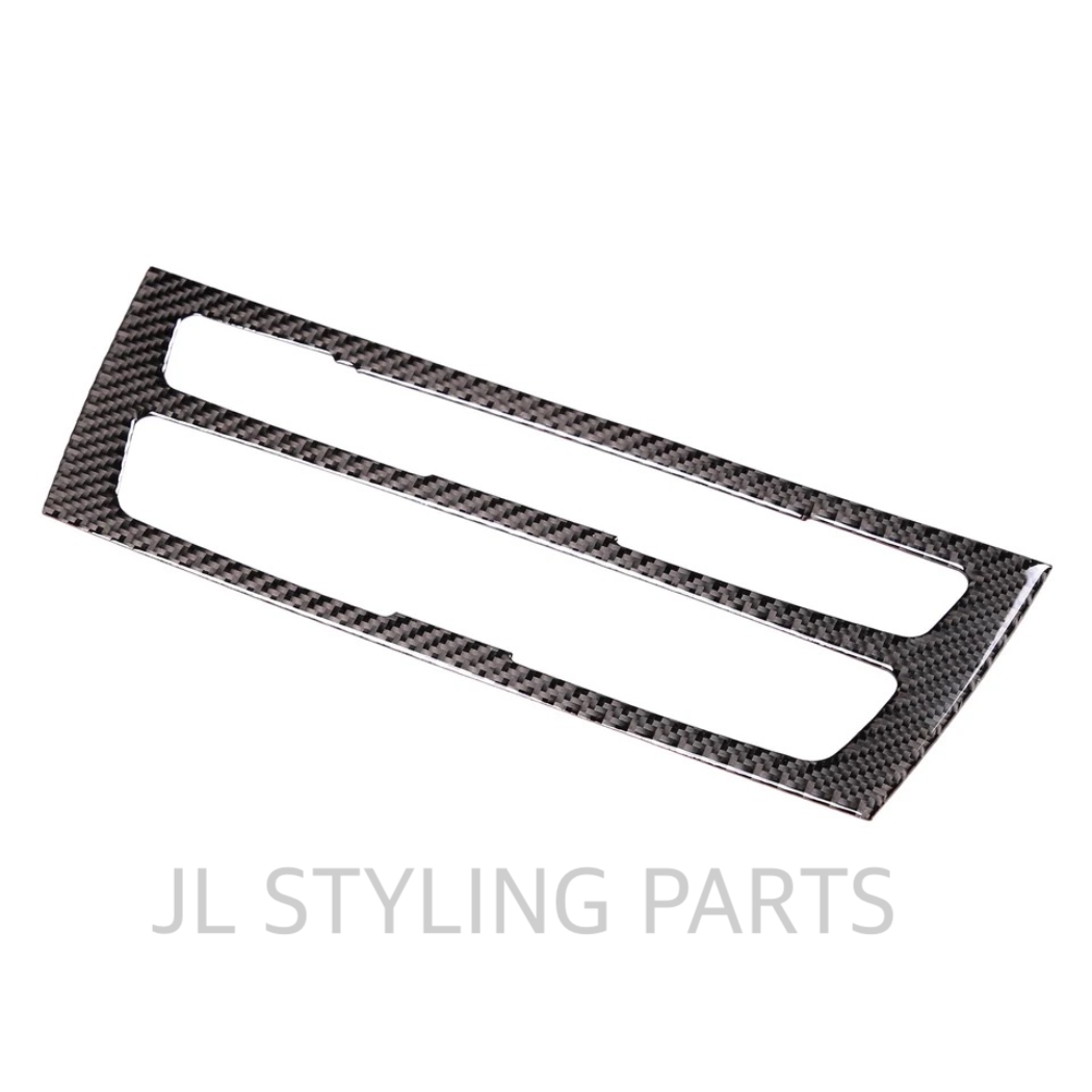 Carbon Fibre Centre Radio Console Panel Cover For BMW 1 & 2 Series