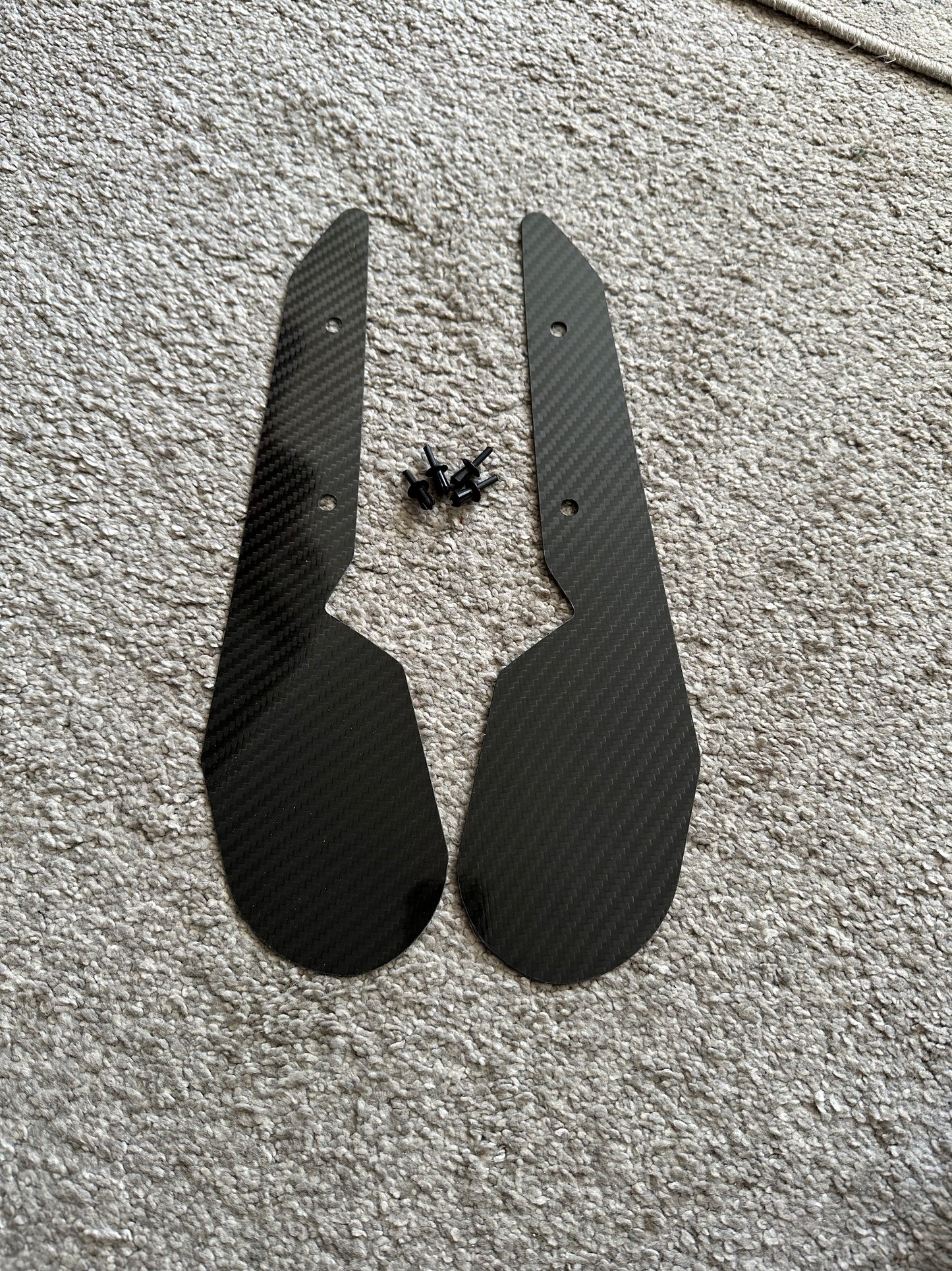 Carbon fibre front Arch guard / Mud flaps FOR BMW M3 M4 F80 F82 F83