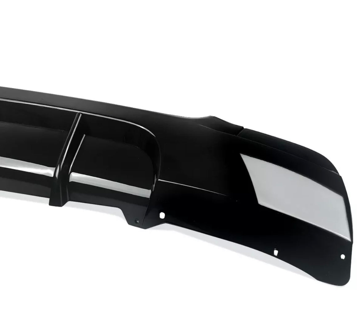 Gloss black aggressive sport rear diffuser FOR BMW 3 SERIES E92 E93 2006-2012