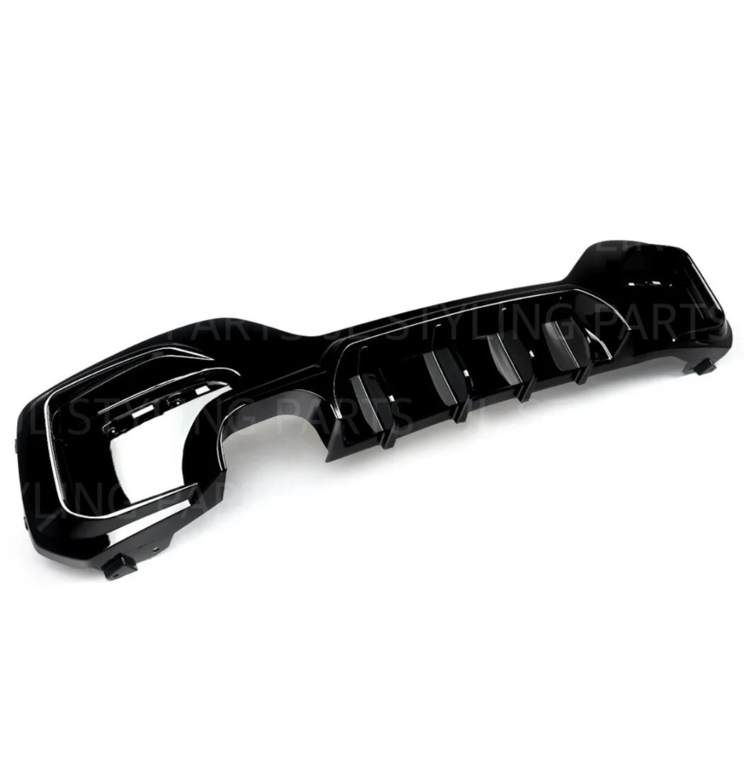 Gloss black rear diffuser FOR BMW 1 SERIES F20 F21 2015-2019