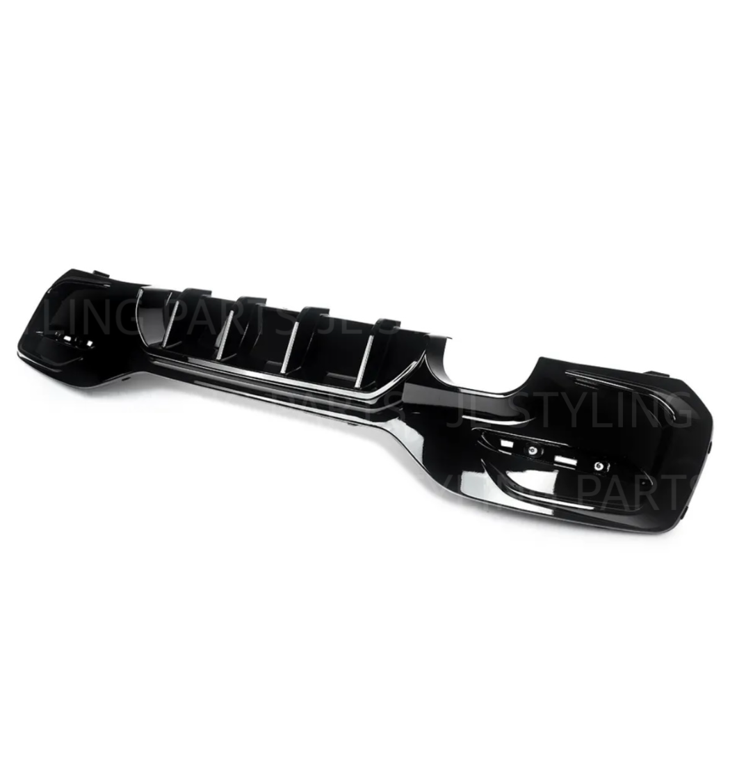 Gloss black rear diffuser FOR BMW 1 SERIES F20 F21 2015-2019