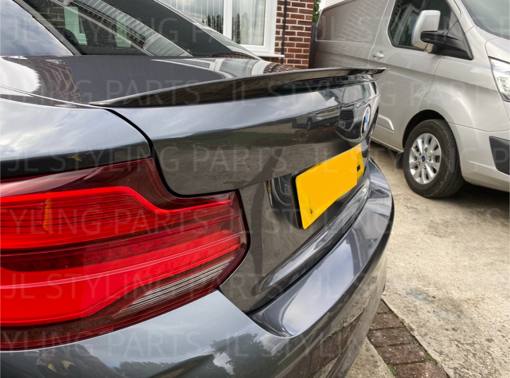 JL Gloss black spoiler lip FOR BMW 2 series & M2 F22 F23 F87