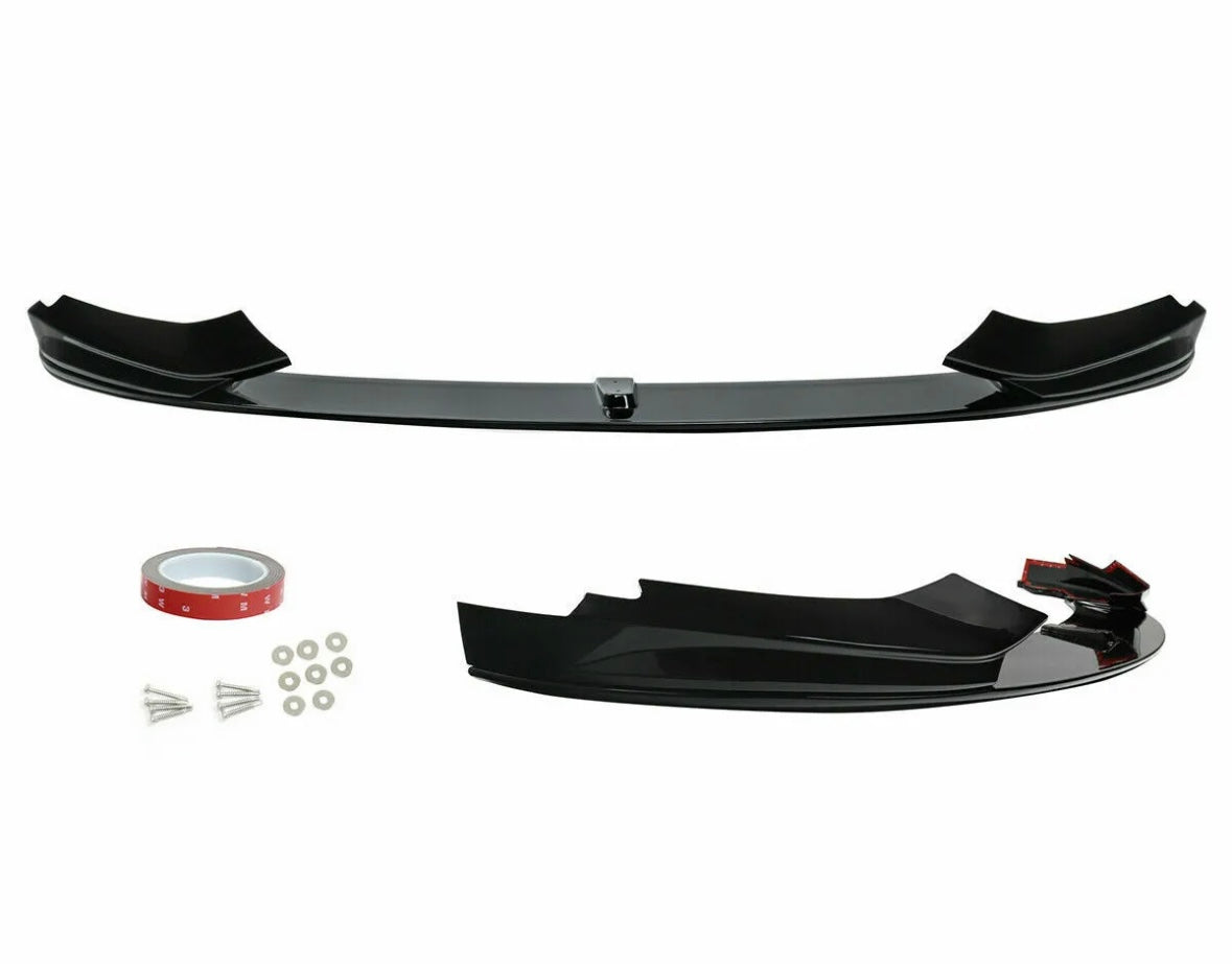 Gloss black front splitter lip FOR BMW 4 SERIES F32 F33 F36 13-19 M SPORT