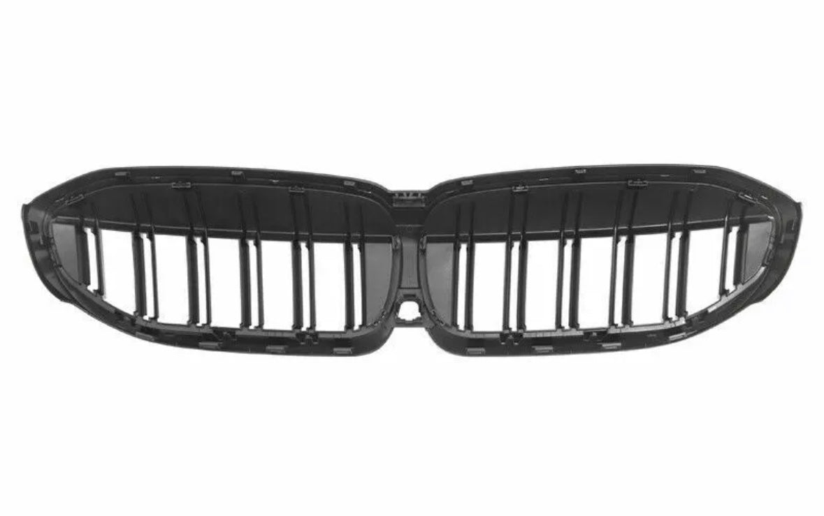 Gloss black aggressive style grills grille FOR BMW 3 series G20 G21