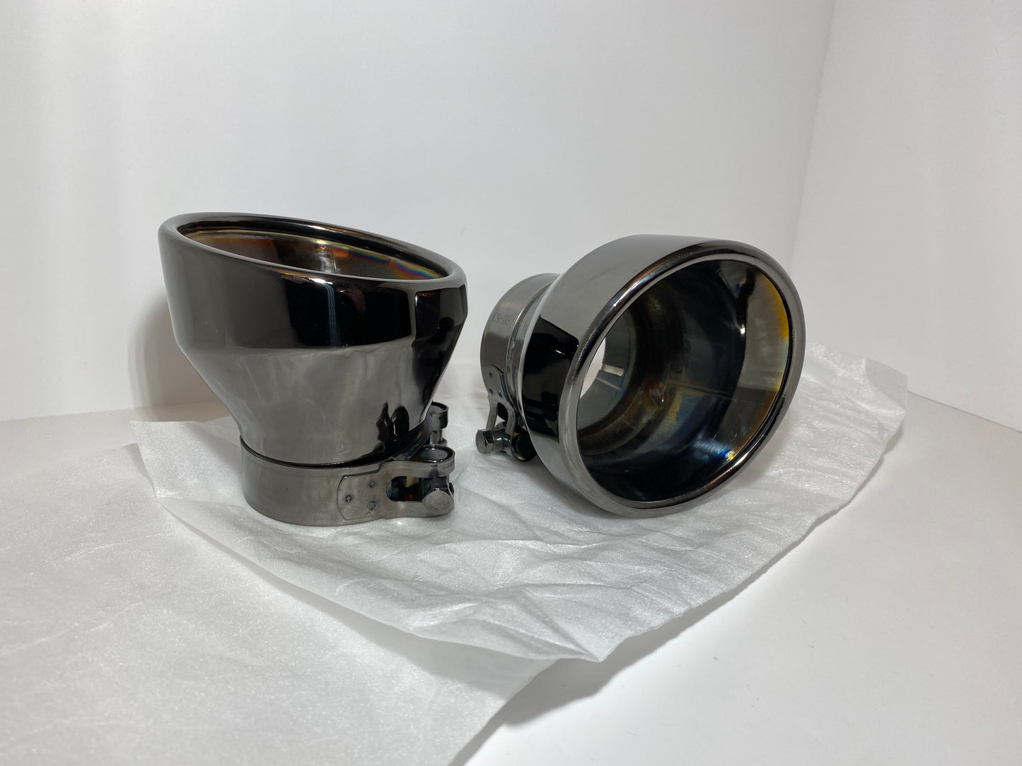 3.5” exhaust tips FOR BMW 60mm inlet