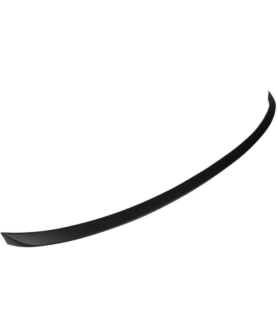 Gloss black spoiler lip FOR BMW 3 SERIES G20 2019-2023