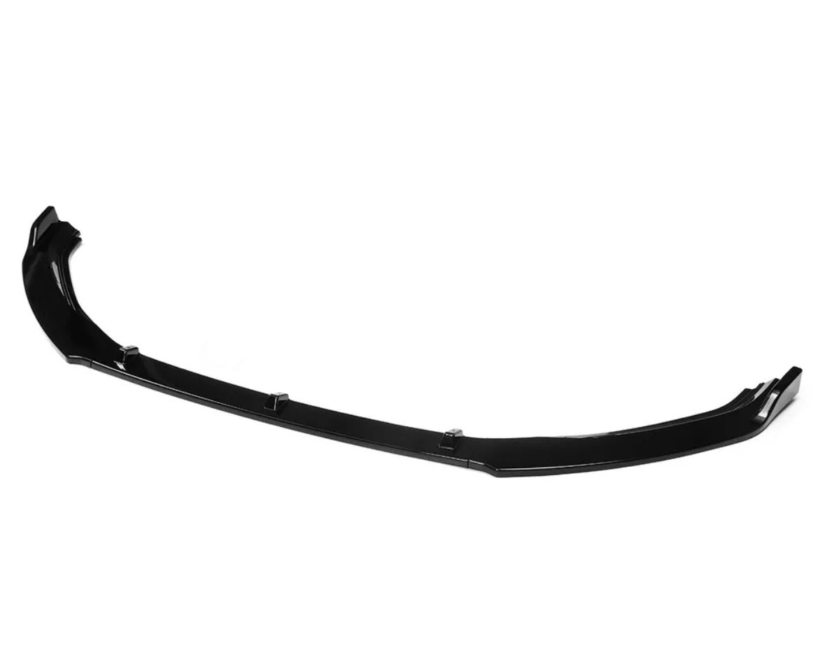 JL Gloss black Aggressive style front splitter FOR VW GOLF MK7 & MK7.5 2014-2018