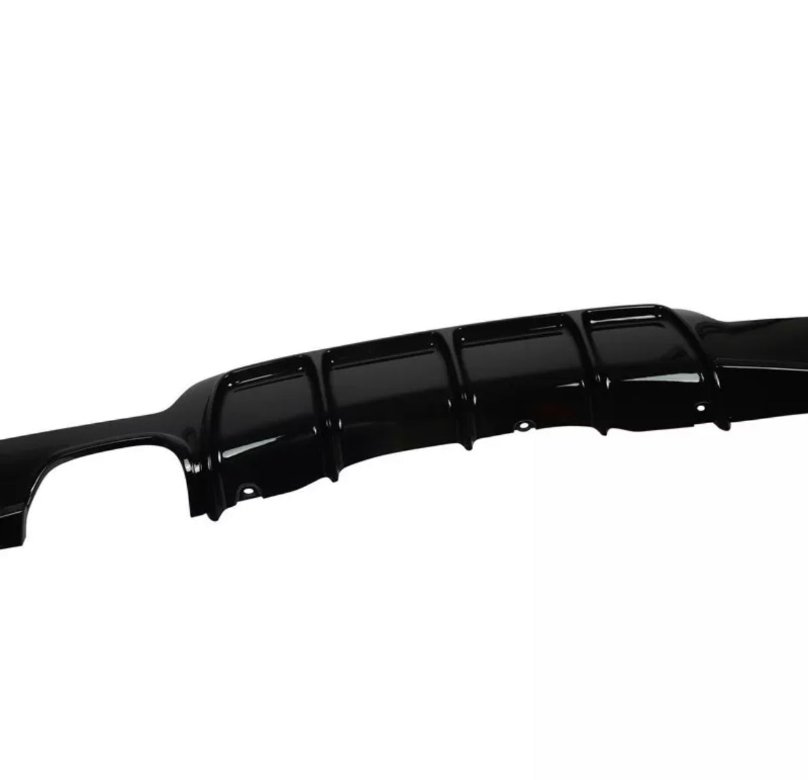 Gloss black aggressive rear diffuser FOR BMW 4 SERIES F32 F33 F36 13-19