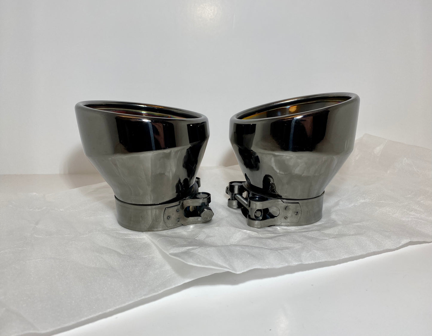 3.5” exhaust tips FOR BMW 60mm inlet