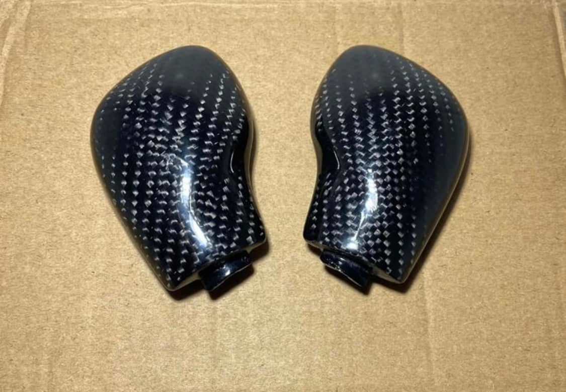Carbon fibre automatic gear selector shifter trim