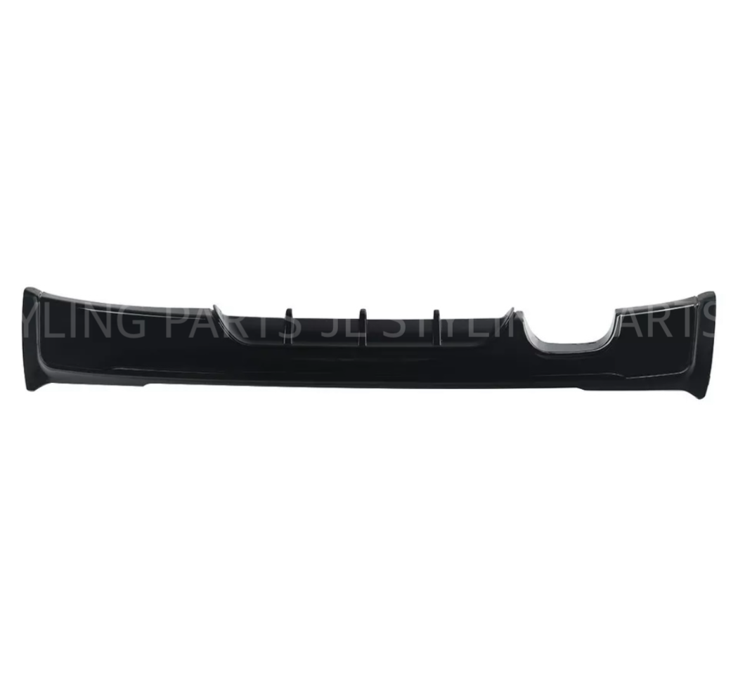 JL Gloss black aggressive rear diffuser for BMW 2 series F22 F23 14-19 M sport