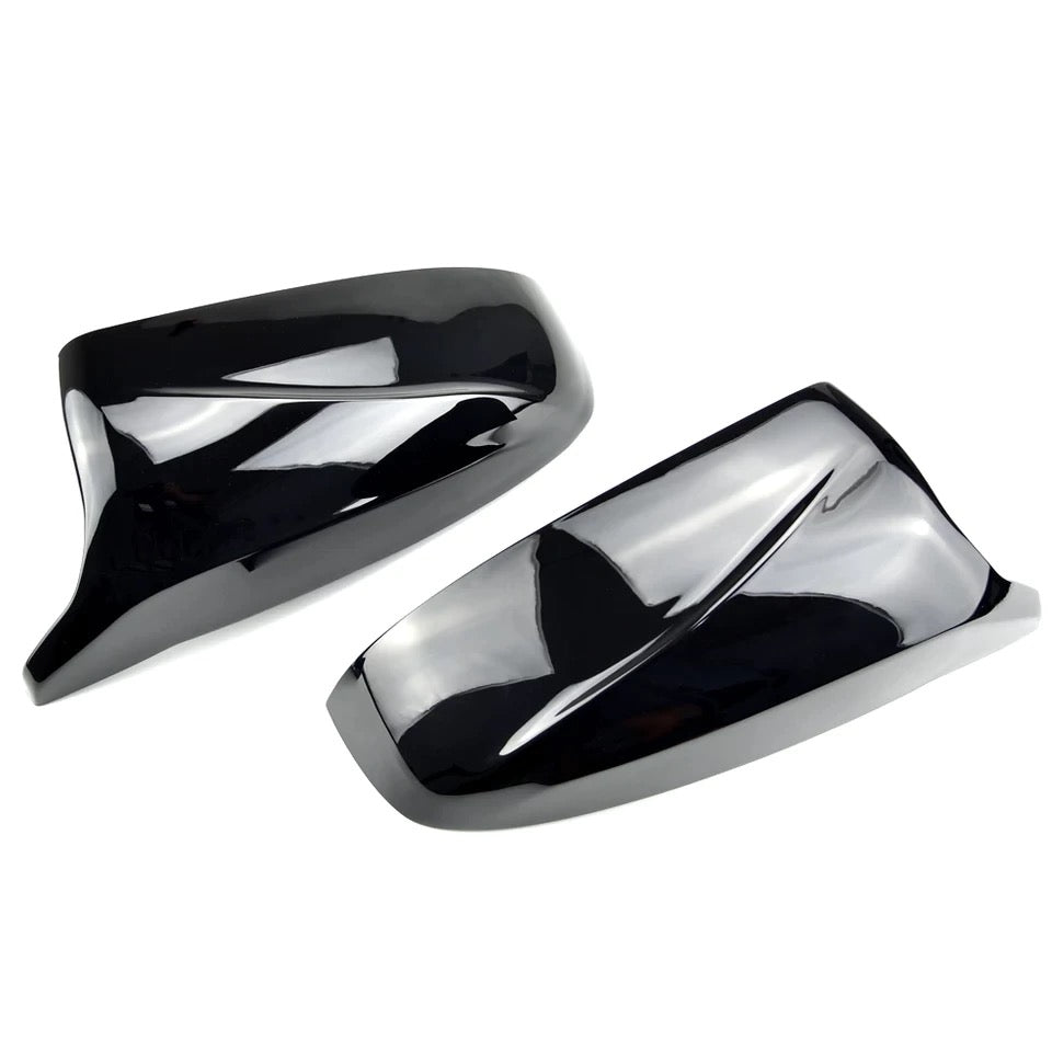 Gloss black mirror caps for BMW X5 & X6 E70 E71 2008-2013