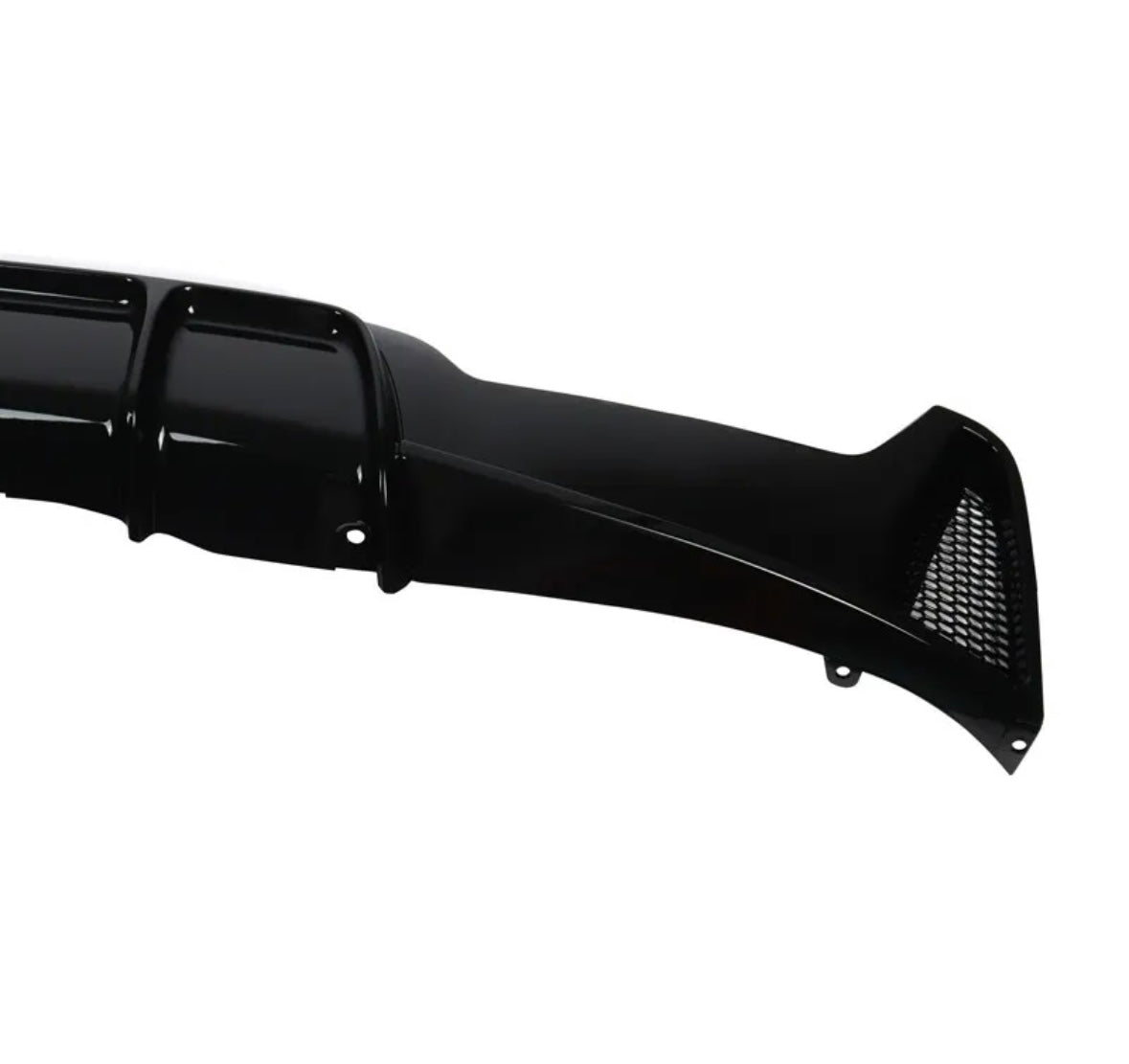 Gloss black aggressive rear diffuser FOR BMW 4 SERIES F32 F33 F36 13-19
