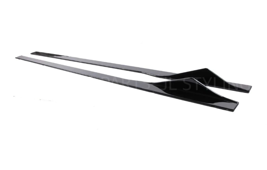 JL Gloss black aggressive side skirts FOR BMW 2 SERIES F22 F23