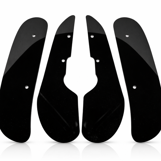 BMW F40 F44 1 series mud flap guards set of 4x