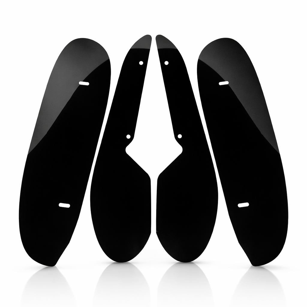 BMW G20/G21 3 SERIES ARCH GUARD/MUDFLAPS PLASTIC GLOSS BLACK ALL MODELS