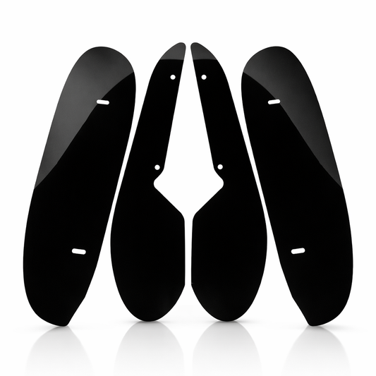 BMW G20/G21 3 SERIES ARCH GUARD/MUDFLAPS PLASTIC GLOSS BLACK ALL MODELS