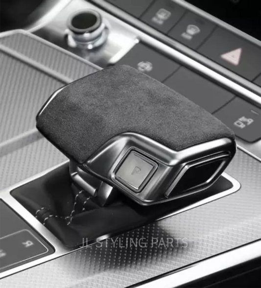 Alcantara audi gear shifter knob cover trim FOR AUDI