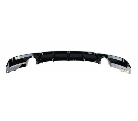 Gloss black sport rear diffuser FOR BMW 3 SERIES 340i 335i F30 F31