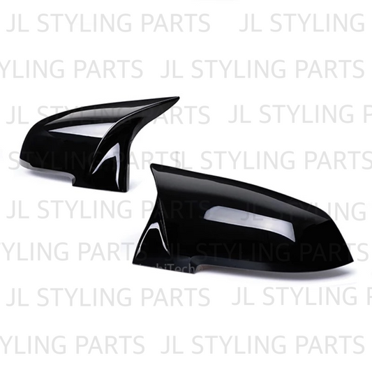 Gloss black mirror caps FOR TOYOTA SUPRA A90