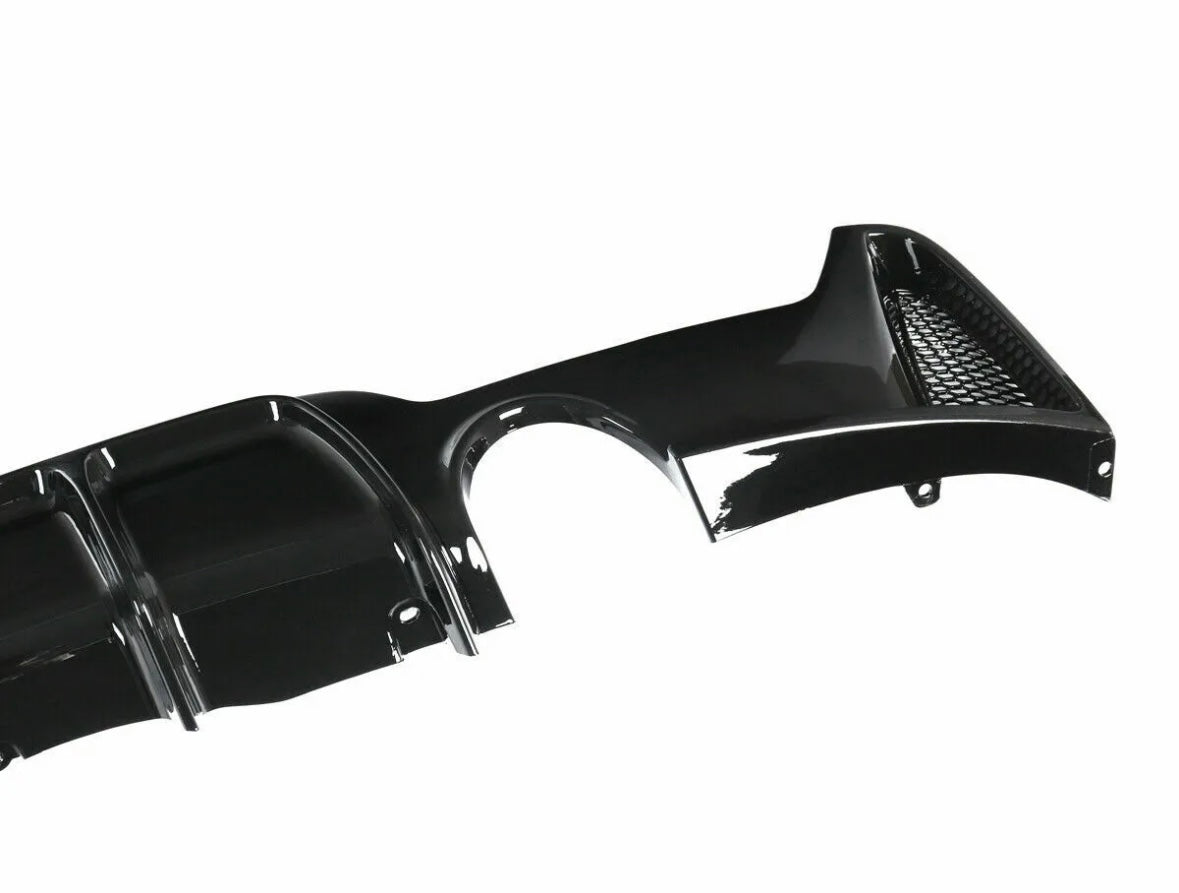 Gloss black aggressive rear diffuser FOR BMW 4 series 440i 435i F32 F33 F36 13-19