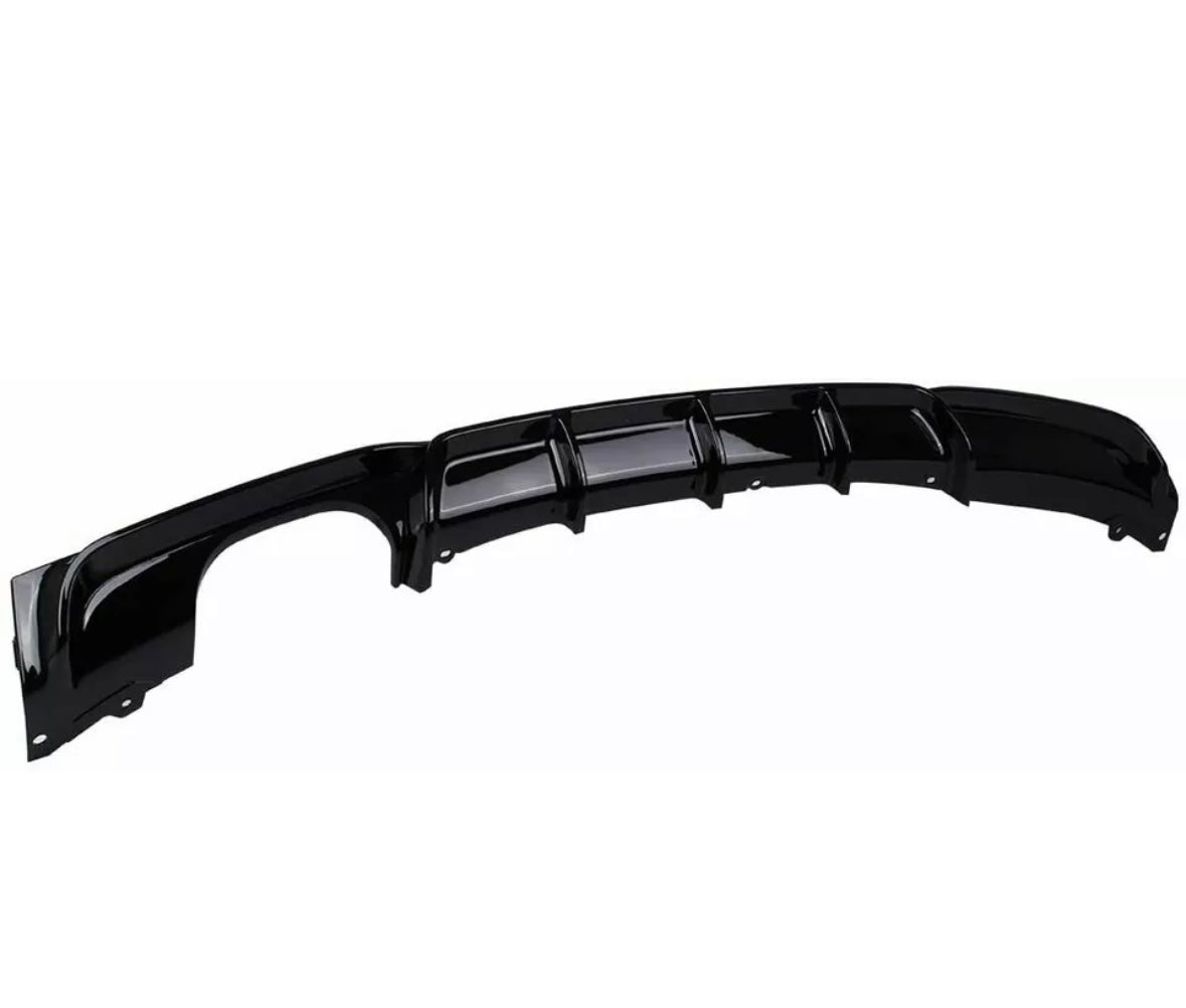 Gloss black rear diffuser FOR BMW 3 series F30 F31 13-18
