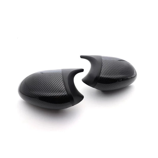 Carbon fibre effect mirror caps for BMW 1 & 3 series PRE LCI 2005-2009