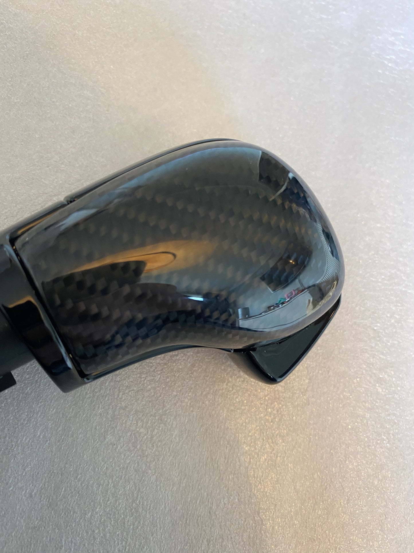 Carbon fibre & Gloss black DSG Gear knob unit