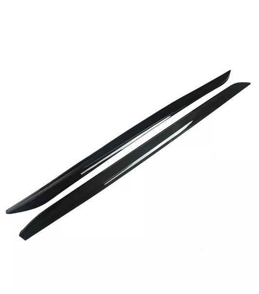 Gloss black sport 2/3 way side skirts FOR BMW 3 SERIES G20 2019-2023