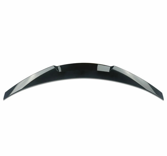 Gloss black M4 style spoiler lip for BMW F30 3 series 14-18