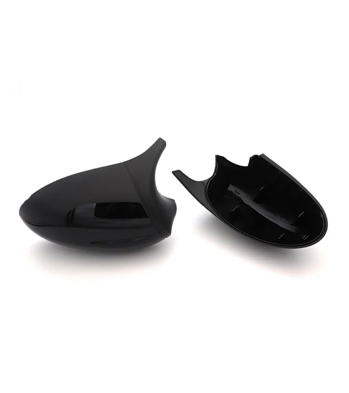 Gloss black mirror caps for BMW 1 & 3 series PRE LCI 2005-2009