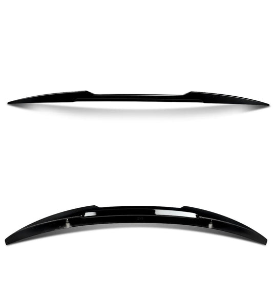 Gloss black aggressive style lip spoiler FOR BMW 4 SERIES G22 G23 2020-2023