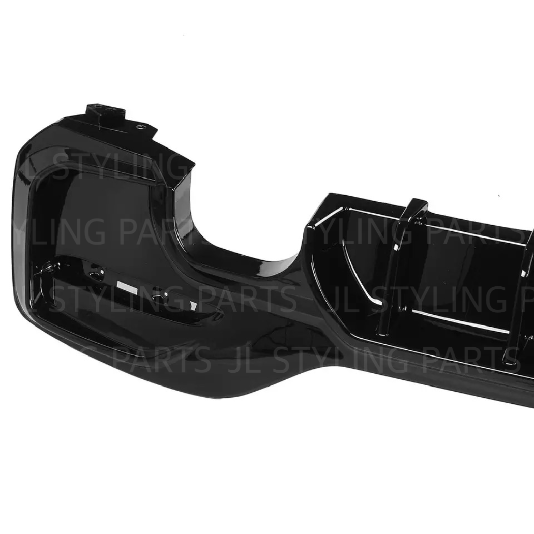 Gloss black aggressive rear diffuser FOR BMW M135i & M140i 15-19